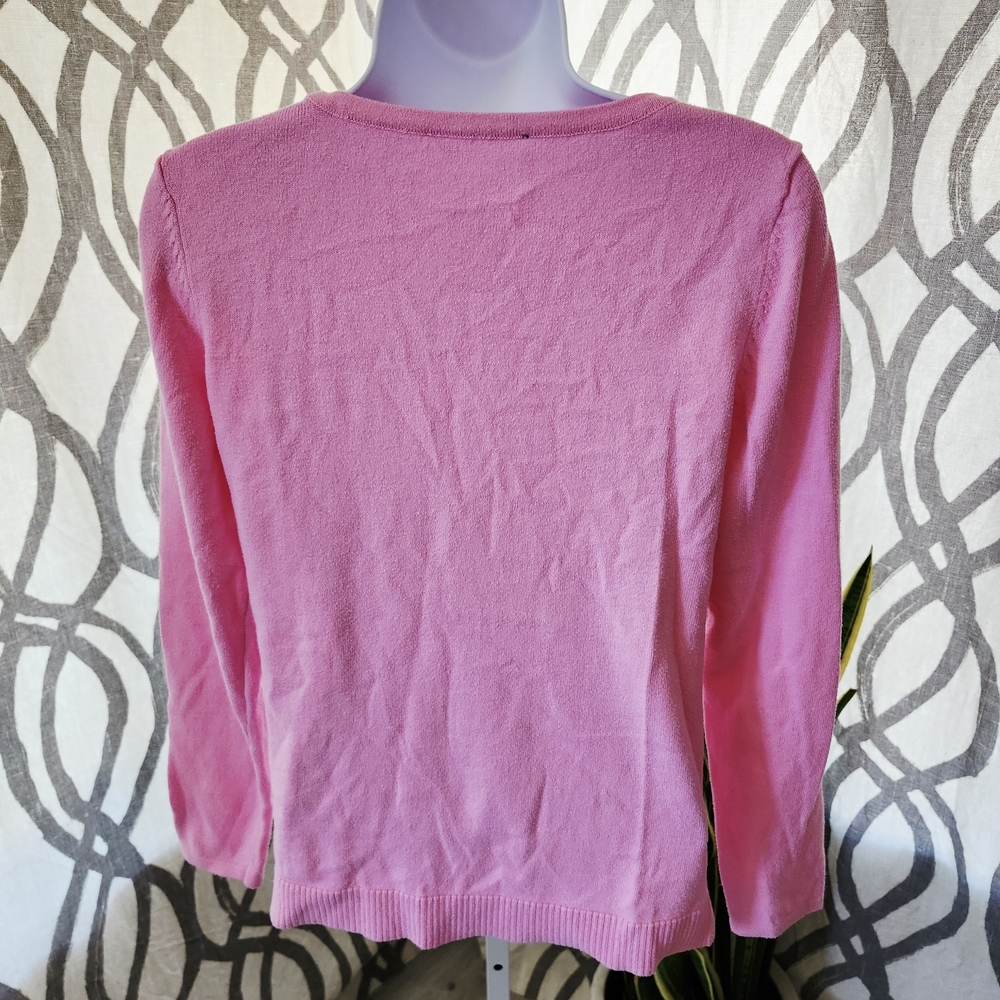 Pink Women's Tunic Sweater Top - Picture 2 of 2
